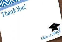 Printable Thank You Card For Graduation Money Pdf