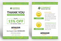 Ecommerce Thank You Card Word