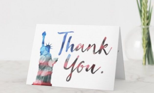 Free Veterans Day Thank You Card Template Pdf