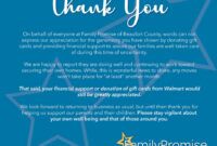 Printable Thank You Card For Sponsorship Donation