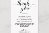 Printable Thank You Card For Sponsorship Donation Excel Example