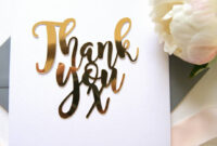 Professional Boutique Thank You Card Ideas Doc