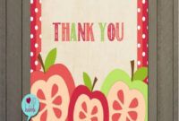 Thank You Card For Daycare Teacher Excel Example