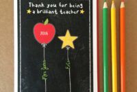 Thank You Card For Spanish Teacher  Sample