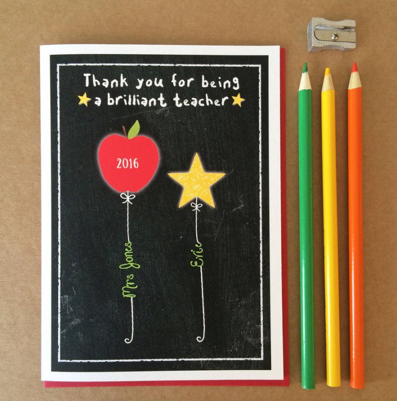 Thank You Card For Spanish Teacher  Sample