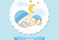 Baby Boy Greeting Card Template Pdf Example