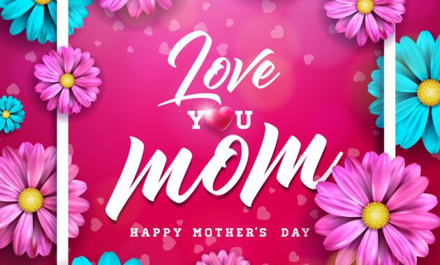 Editable Mothers Day Greeting Card Template  Sample