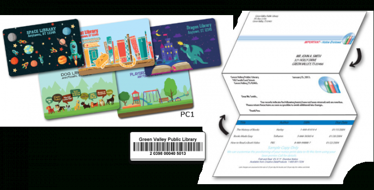 Free Library Membership Card Template  Sample