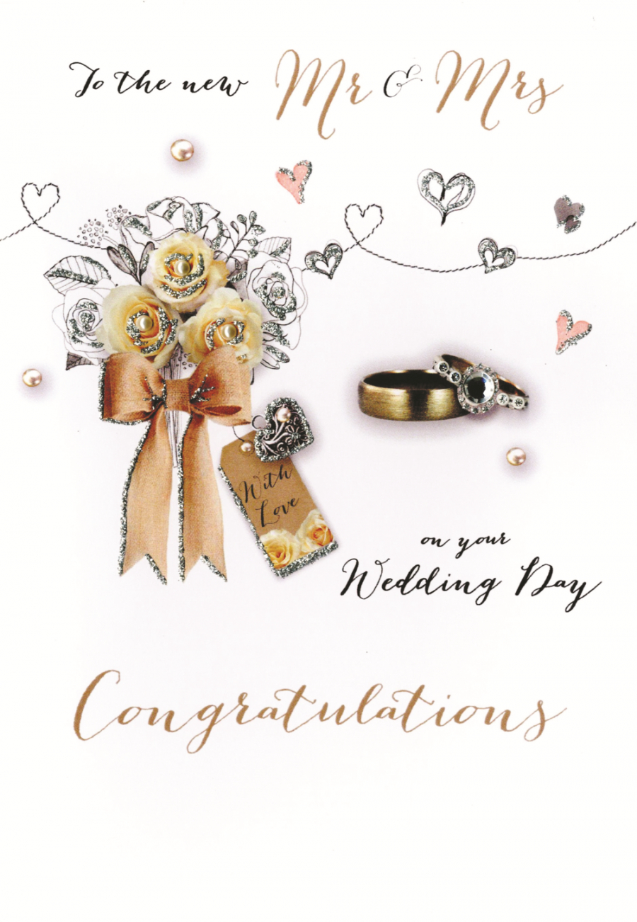 Printable Wedding Congratulations Card Template Excel | EmetOnlineBlog