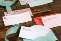 Professional Mini Greeting Card Template Pdf Example