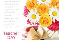 Teachers Day Greeting Card Template Excel Example