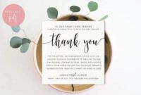 Best Aesthetic Thank You Card Template Pdf Example