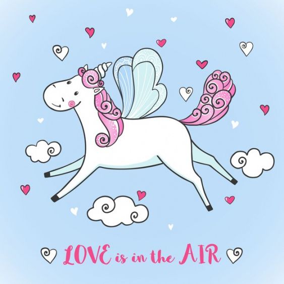 Free Unicorn Greeting Card Template Pdf