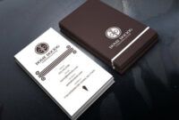 Printable Attorney Business Card Template Word