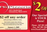 Printable Pizza Business Card Template Pdf Sample