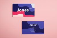 Tour Guide Business Card Template Excel