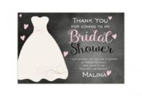 Wedding Reception Thank You Card Template Pdf Sample