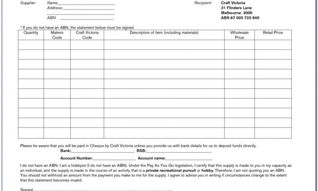 Best Furniture Sale Receipt Template Pdf