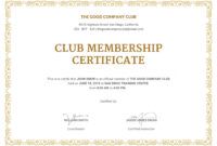 Best Honorary Life Membership Certificate Template Doc Example