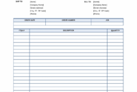 Costum Computer Service Receipt Template Word Sample