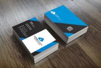 Costum Modern Business Card Square Template Word Sample