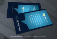 Editable Networking Business Card Template Excel Sample