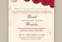 Printable Chinese Wedding Greeting Card Template Pdf