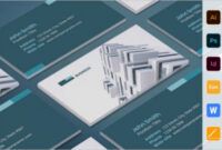 Printable Networking Business Card Template  Sample
