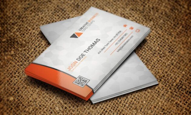 Professional Civil Engineer Business Card Template Doc