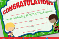 Professional Football Certificate Template Word