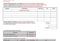 Costum Estimate Quotation Template Doc Sample