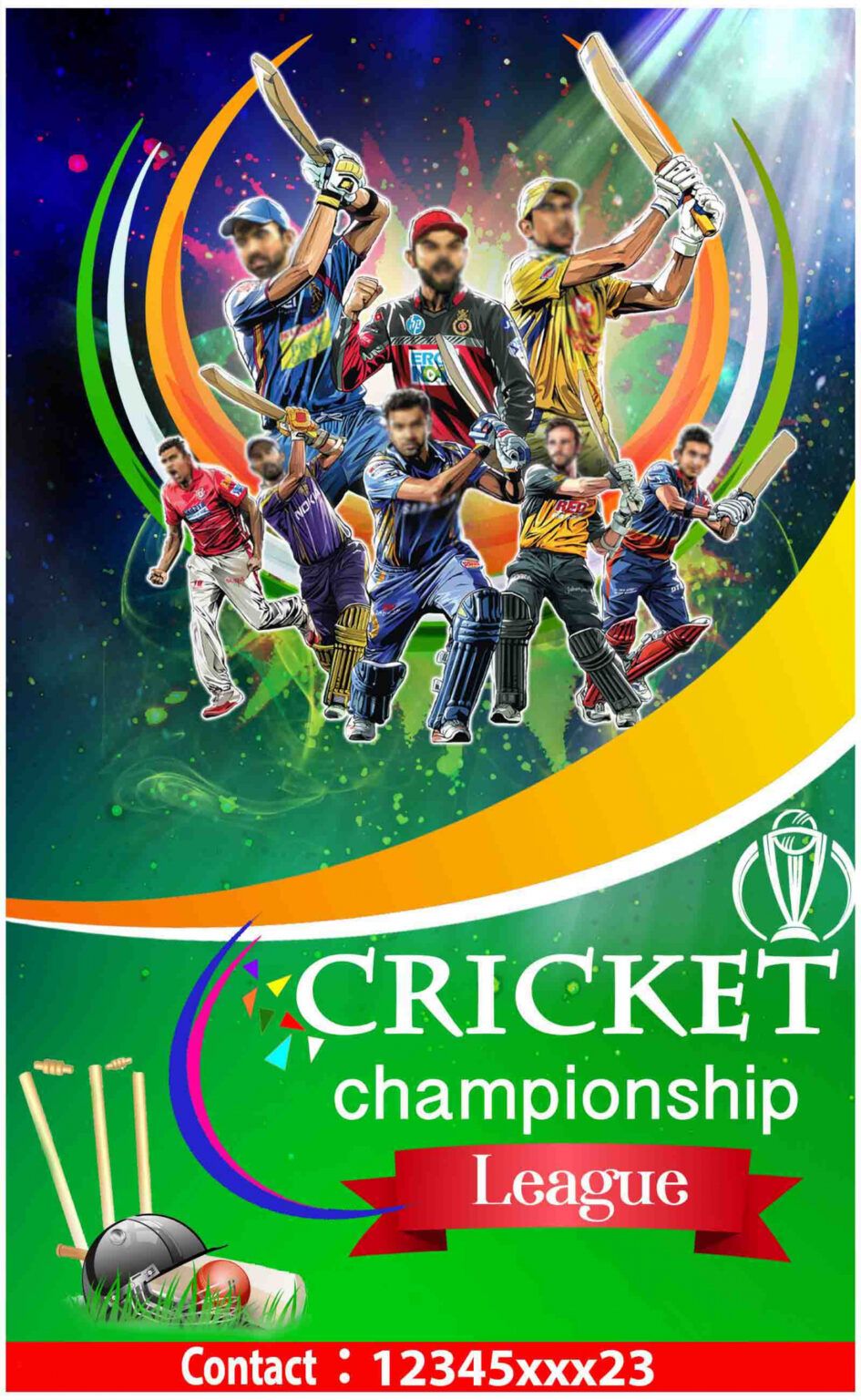 Best Cricket Tournament Certificate Template PDF Example | EmetOnlineBlog