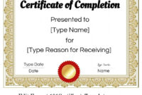 Best Olympic Award Certificate Template  Example