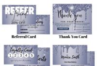 Best Referral Thank You Card Template Word Sample