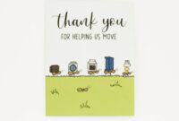Best Thank You For Your Help Card  Example