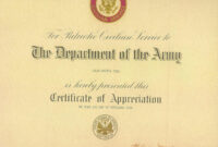 Costum Navy And Marine Corps Achievement Medal Certificate Template  Example