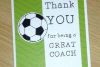 Editable Soccer Thank You Card Template Doc Example