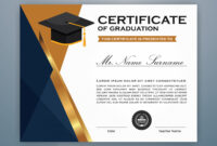 Editable Valedictorian Award Certificate Template Pdf