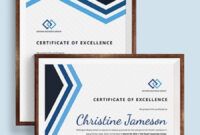 Free Employee Excellence Award Certificate Template Pdf