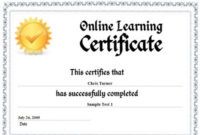 Free Quiz Winner Certificate Template  Sample