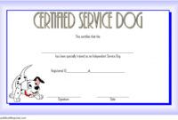 Pet Show Certificate Template Doc Sample