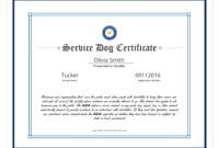 Printable Pet Ownership Certificate Template Pdf Sample