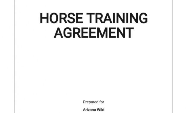 Professional Horse Ownership Certificate Template Pdf Example