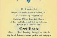 Professional Meritorious Service Medal Certificate Template Doc