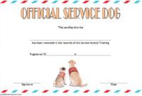 Professional Pet Show Certificate Template Doc Sample