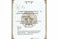 Professional Taekwondo Certificate Template Word Sample