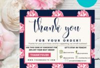 Referral Thank You Card Template Word Sample