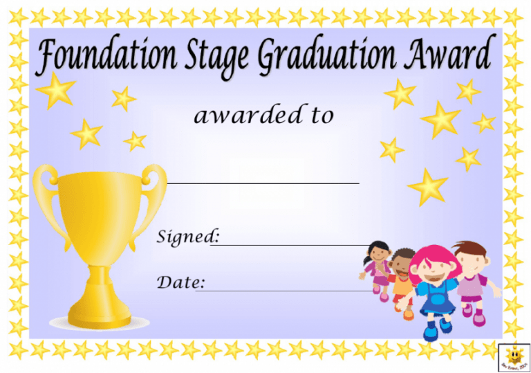 Valedictorian Award Certificate Template Word Example