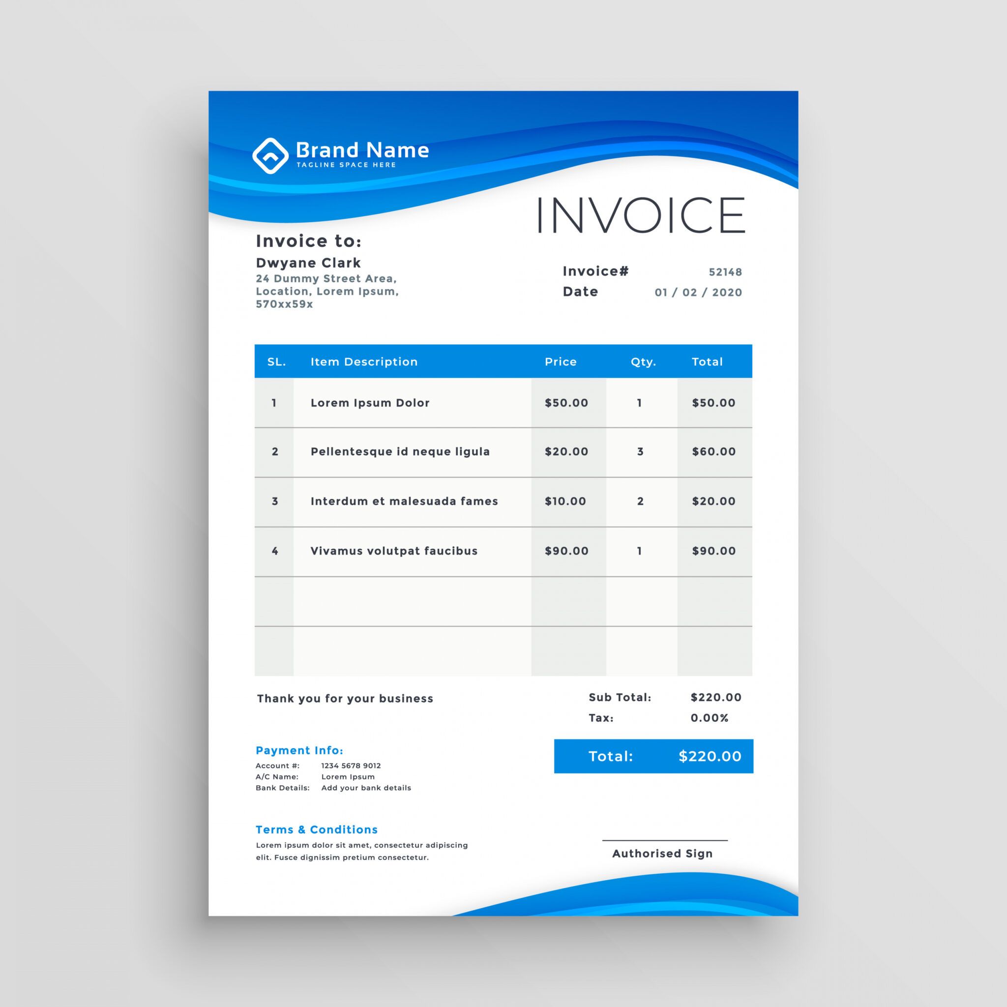 Free Graphic Design Receipt Template Doc | EmetOnlineBlog