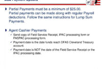 Partial Security Deposit Payment Receipt Template Doc Sample